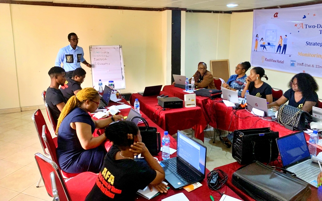 AfA Conducts Staff Training on Strategic Planning, Monitoring and Evaluation