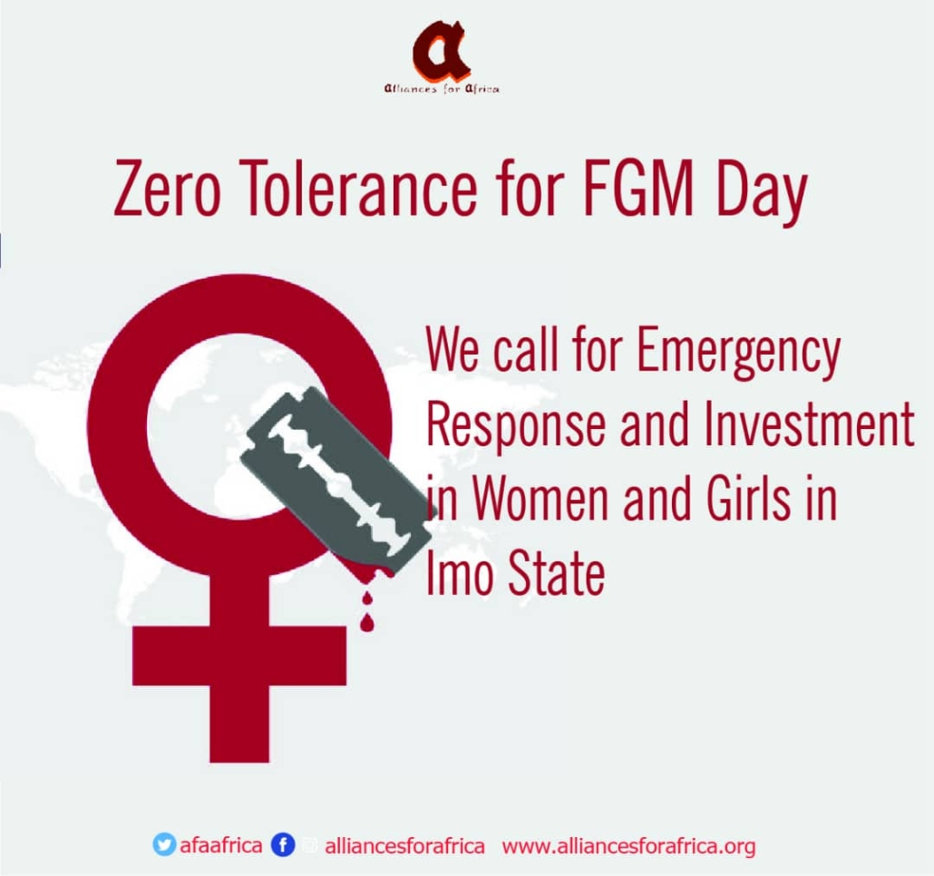 International Day of Zero Tolerance for FGM: Call for Emergency Response and Investment in Women and Girls