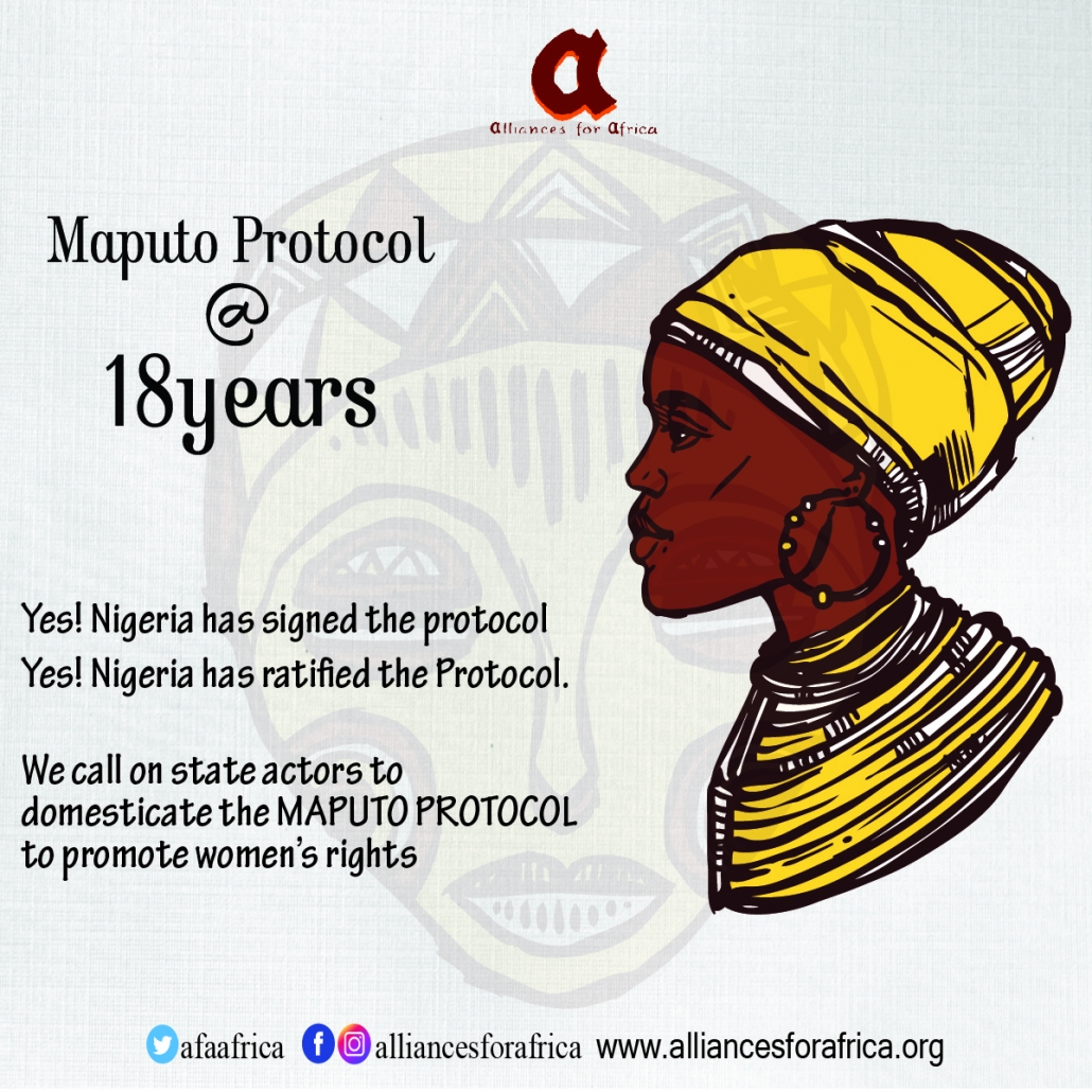Maputo Protocol @ 18: The Journey Continues
