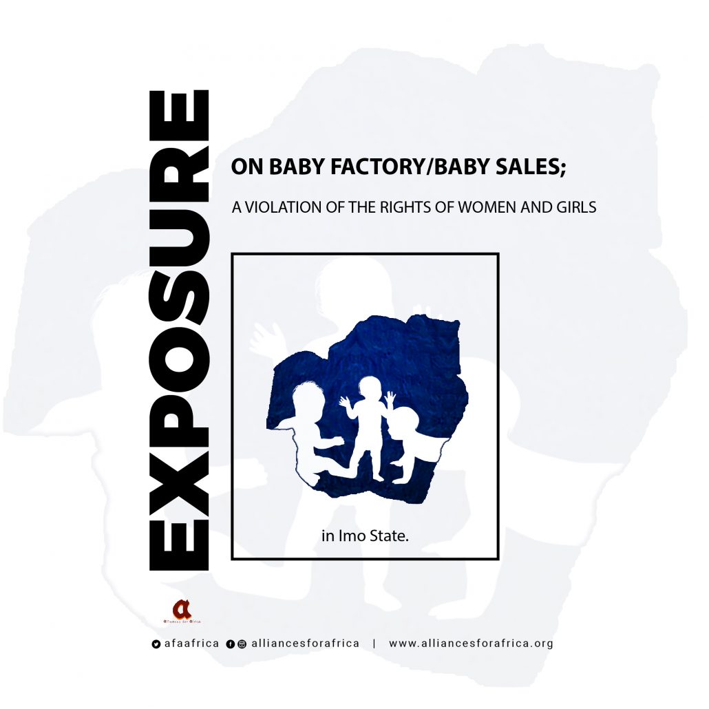 Exposure on Baby Factory/ Baby Sales; A Violation of the Rights of Women and Girls in Imo State