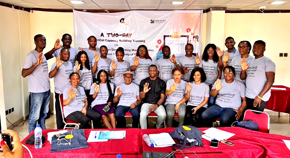 AfA Conducts Virtual and Residential Capacity Building Training with South East Community of Practice on Reporting Mass Atrocities